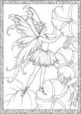 Coloring Dover Pages Fairy Para Colorir Publications Fadas Desenhos Welcome Book Doverpublications Drawings Fada Books Adult Salvar Desenho Páginas Sheets sketch template