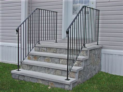 pin  sheila seager  exterior steps mobile home steps mobile home outdoor steps