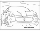 Maserati sketch template