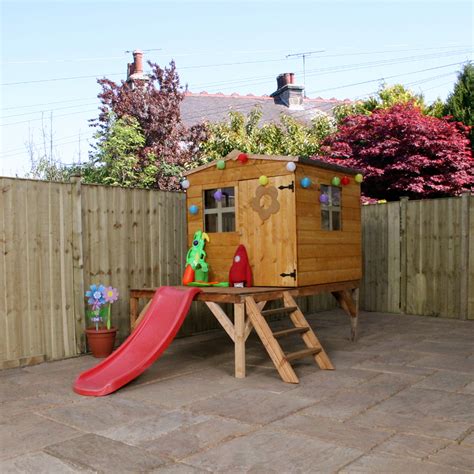 shedswarehousecom bumble bee playhouses ft  ft tongue groove playhouse tower