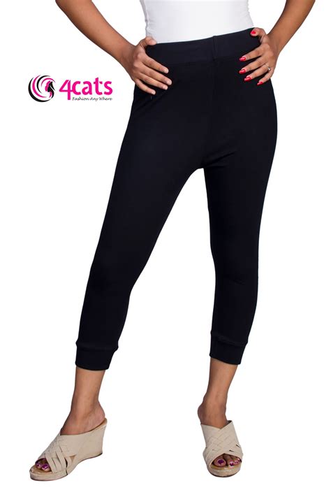 4cats Track Pant Ladies Cotton Yoga Pants Age 16 30 Size 28 42 Rs