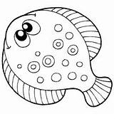 Flounder Surfnetkids sketch template