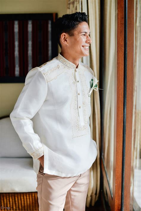 White And Gray Boracay Wedding Philippines Wedding Blog