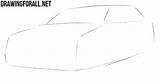 Chrysler 300c Draw Drawing Pencil Outline Lines Sketch Take Very Body Help Light Car Just sketch template
