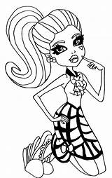 Coloring Monster High Draculaura Pages Dot Skull Gorgeous Dead Deviantart Dolls Cartoon Books Clawd Color Ddg Elfkena Getcolorings Printable Colorings sketch template