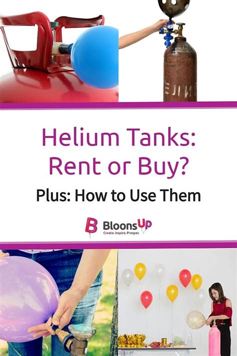 helium tanks rent  buy diy balloon decoration guide