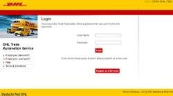 login  customer portals  tools dhl united kingdom