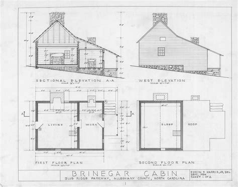 house plan section elevation