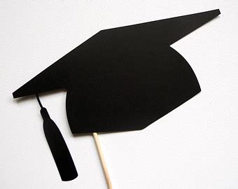 graduation cap cutouts clipart