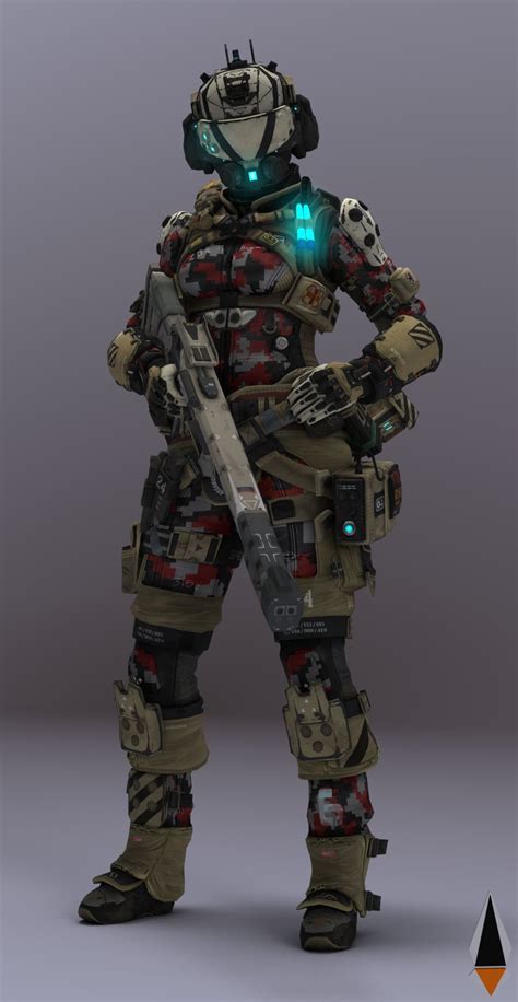 Female Pilot 3 [titanfall 2] By Iamfile On Deviantart Titanfall