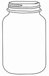 Jar Mason Jars Printable Template Outline Clip Printables Templates Clipart Blank Coloring Lid Print Bug Scrapped Sweetly Pages Drawing Kids sketch template