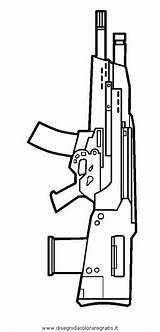 Fucile Gewehr Disegno Ausmalen Malvorlage Colorare Malvorlagen Jagdgewehr Misti sketch template