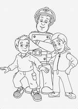 Fireman Sam Coloring Pages Fun sketch template