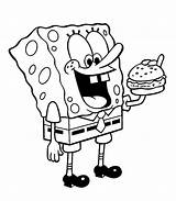 Coloring Pages Burger Getdrawings sketch template