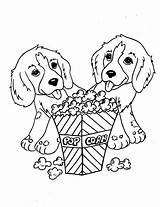Coloring Pages Dog Dogs Printable Kids Gif Puppy Pet Adults sketch template