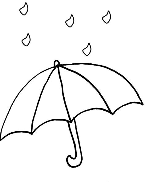 umbrella coloring pages colorful   coloring clipart