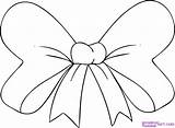 Clipart Cliparts Hairbow Simple Line Bow Library sketch template