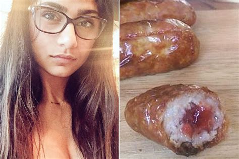 porn star mia khalifa backs campaign to stuff sausages with jam scoopnest