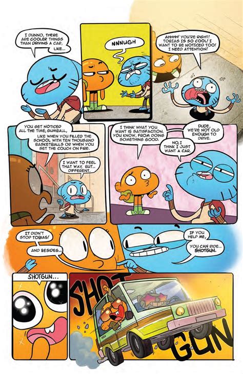 preview the amazing world of gumball vol 1 tp the