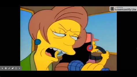 The Simpsons Sherri And Terri Kiss Bart Youtube