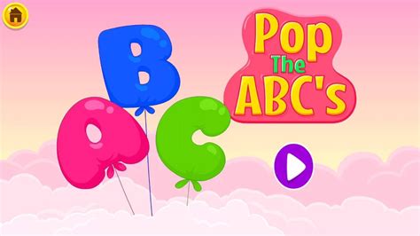 pop  abcs game  kids kidloland games learn abc alphabets
