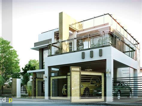 modern  storey house design  roof deck design  home