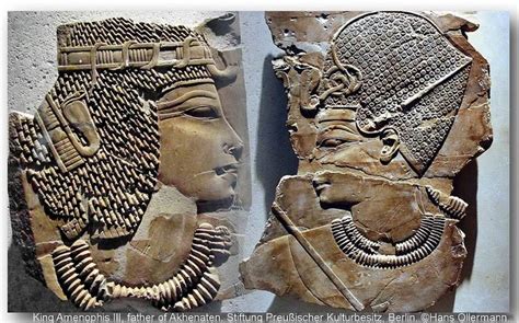 king amenophis iii father of akhenaten stiftung preußischer