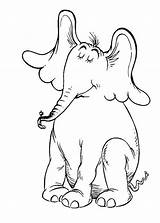 Horton Coloring Hears Seuss Dr Who Elephant Pages Characters Drawing Clipart Clip Suess Hatches Egg Sheet Colouring Printable Preschool Drawings sketch template