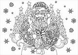 Adultos Adulte Cadeaux Ses Erwachsene Adulti Justcolor Intricate Père Difficiles Pere Noël Malbuch Pdf 1571 Luxueux Strongest 101coloring Nggallery Sofestive sketch template