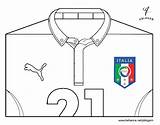 Camiseta Maglia Monde Mondiali Maillot Futbol Stampare Acolore Fútbol Colorier Book Coppa Coloritou sketch template