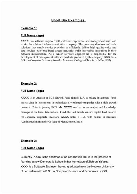 air force position paper template awesome   short army bio template