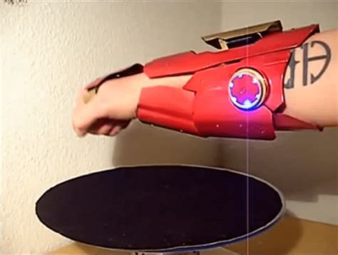 guy creates fully functional iron man laser glove bit rebels
