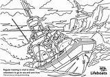 Lifeboat Rnli sketch template