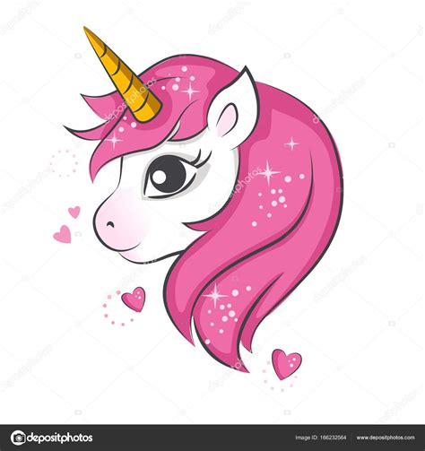 scarica unicorno magico sveglio illustrazione stock papel de