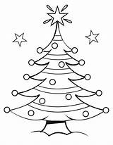 Bored Clipart Library Coloring Pages Tree Christmas sketch template