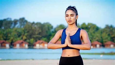 pranamasana yoga postures  royalty  images  yoga