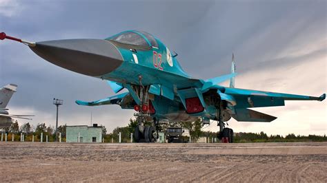 Sukhoi Su 34 Airplane Air Force Russia Hd Wallpapers 1920x1080