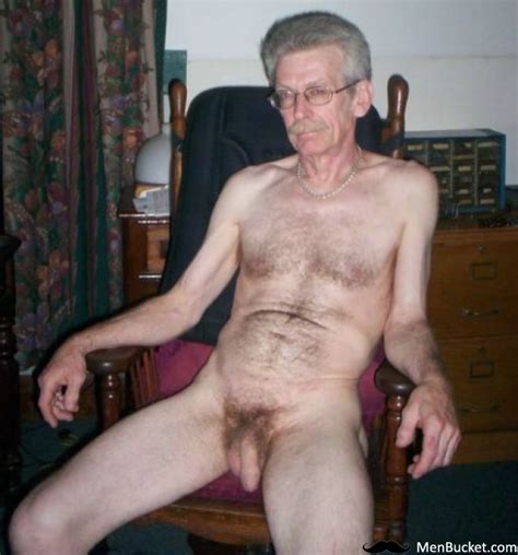 old grandpa gay showing cock