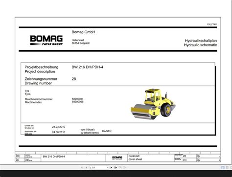 bomag bw dhpdh  hydraulic schematic function   en de auto repair manual forum