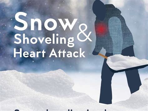 snow shoveling heart attack