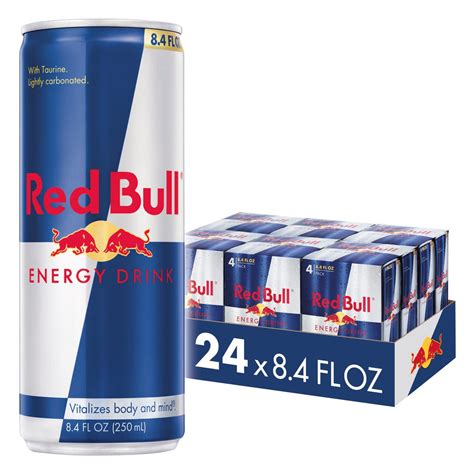 red bull energy drink  fl oz  packs   cans walmartcom