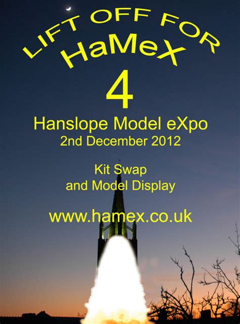 scale model news incoming hamex  model expo due sunday