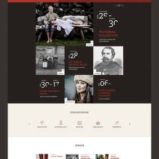 photo gallery website application template  psd  psd