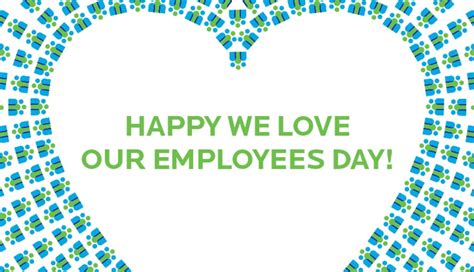happy national  love  employees day   stand