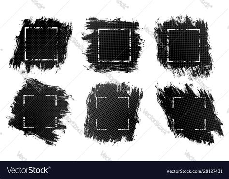 template  ink texture royalty  vector image