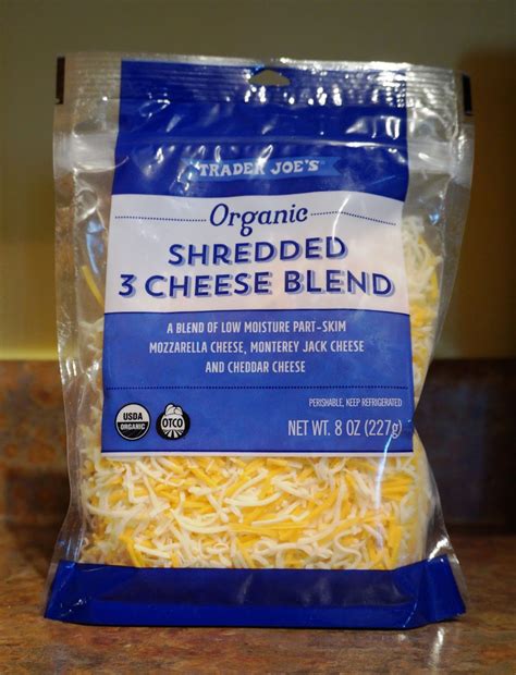 exploring trader joes trader joes organic shredded  cheese blend