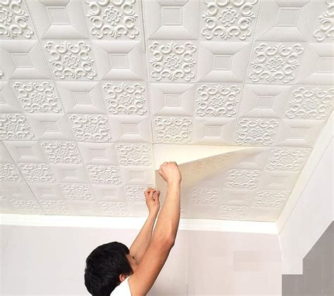 Buy Nasmodo Foam Wall 3d Ceiling Wallpaper Tiles Panel Vinyl Stickers