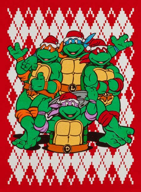 teenage mutant ninja turtles christmas cartoons christmas background