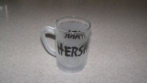 hershey park vintage frosted mini mug shot glass amusement park souvenir ebay