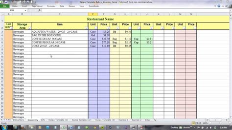 3 Excel Inventory Tracking Spreadsheet Templates Word Excel Formats